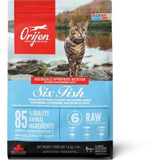 ORIJEN Dry Cat Food with Fish 1.8 kg