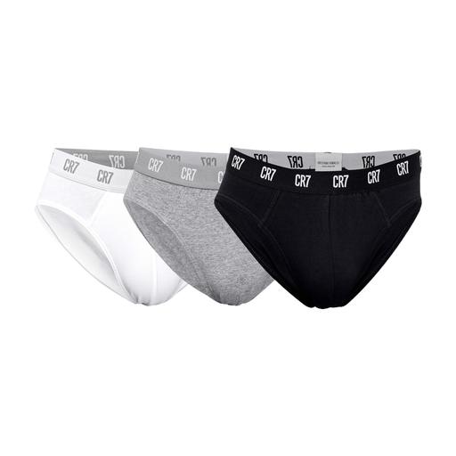 Cristiano Ronaldo CR7 Basic Brief 3-Pack in multiple colours