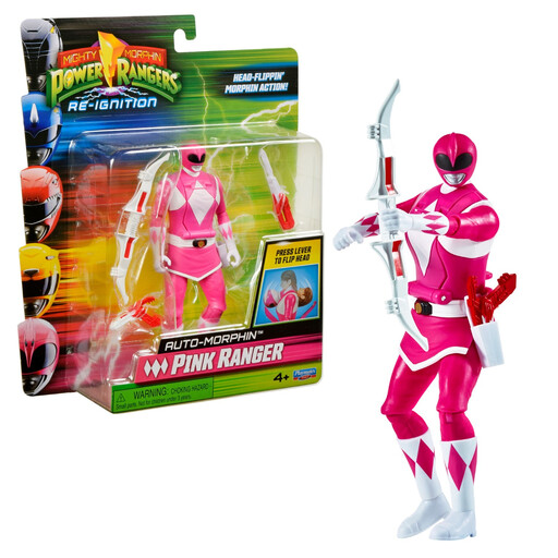Power Rangers Auto-Morphin figurine articulée