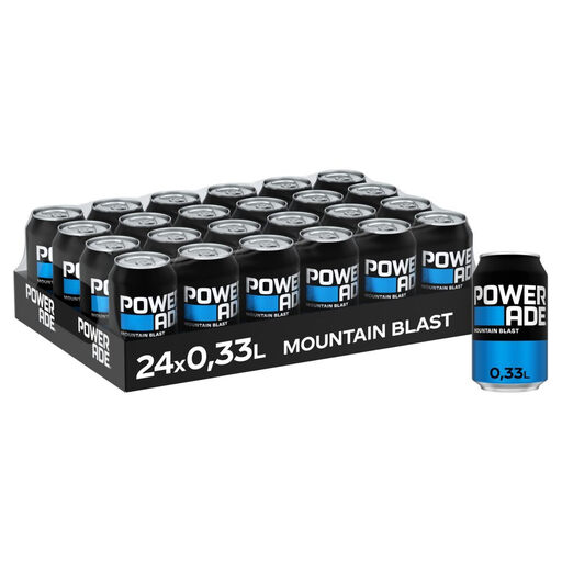 Powerade Mountain Blast 等渗运动饮料 24x0.33L