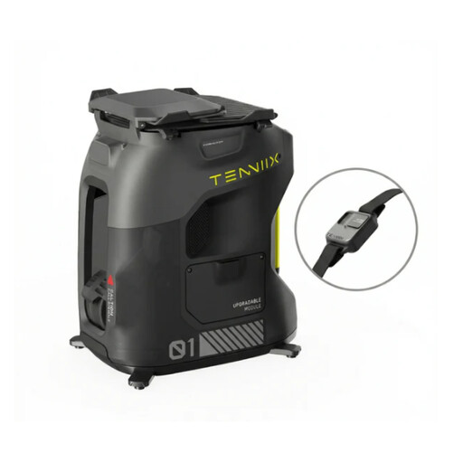 TENNIIX Basic Edition Pure Black AI tennis robot