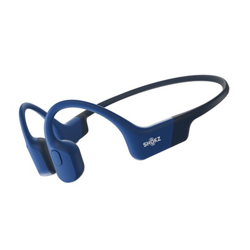Shokz OpenRun Blue Open-Ear Running Bone Conduction Headphones