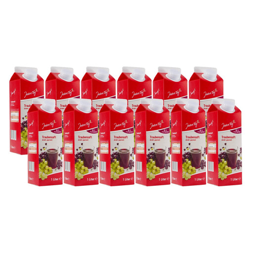 Jeden Tag Grape Juice 12x1L