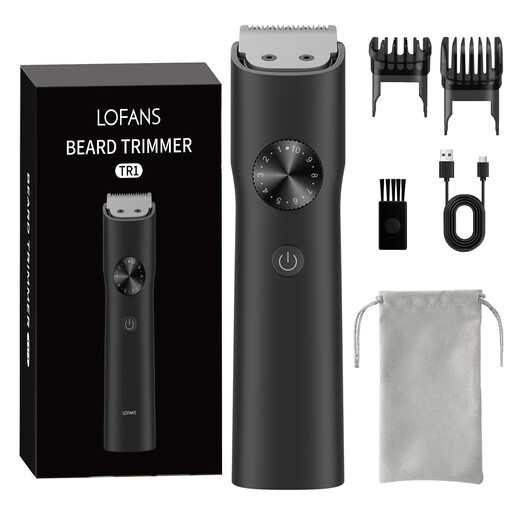 Beard Trimmer for Men, Cordless Waterproof