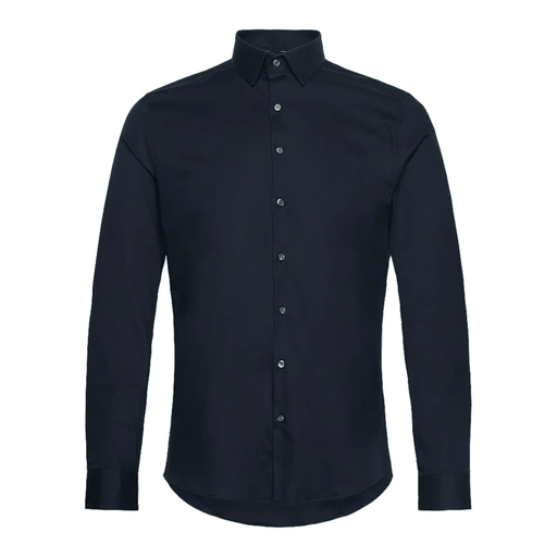 CALVIN KLEIN Easy Care Slim-Fit Shirt Navy
