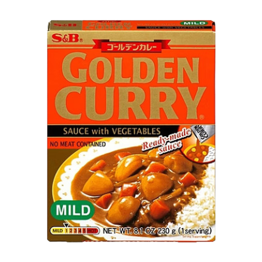 S&B Golden Vegetable Curry Mild Instant 230 g