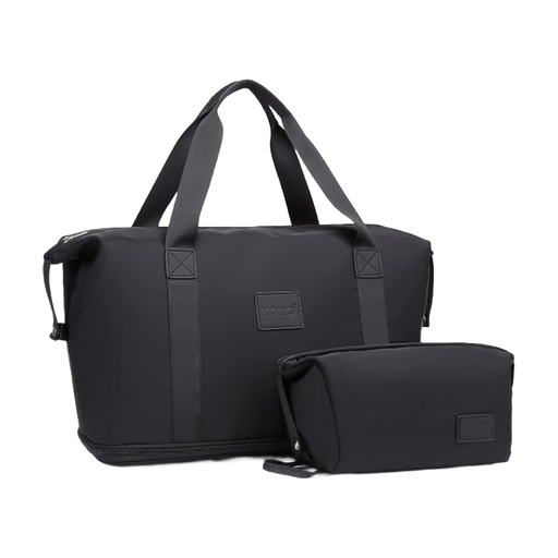 Travel Duffel Bag with Detachable Cosmetic Bag 36L