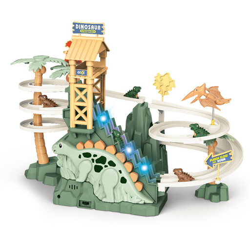 Dinosaur Climbing Slide Stair Toy for Toddlers