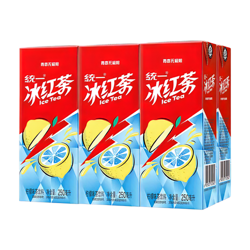 Uni-President Iced Tea Lemon Flavor Drink 250ml×6