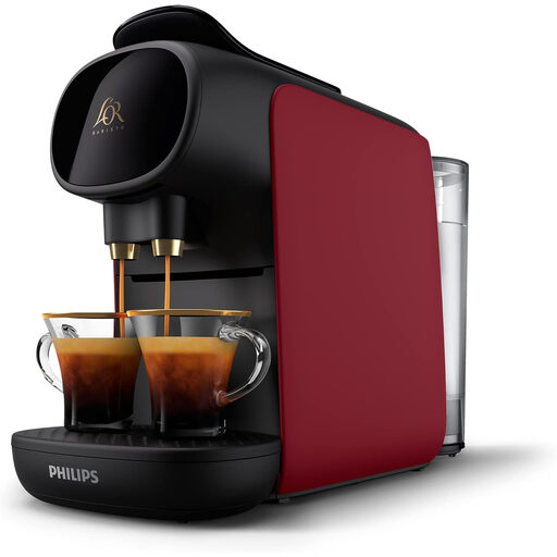 Philips L'Or Barista Sublime Pod Coffee Machine in Rubis Red