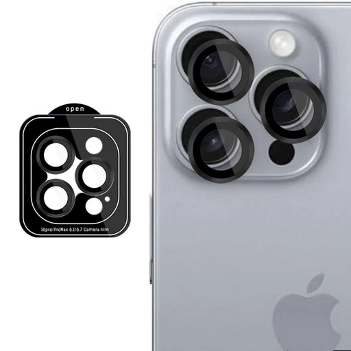 带有黑色边框的 3mk Lens Protection Pro 镜头盖
