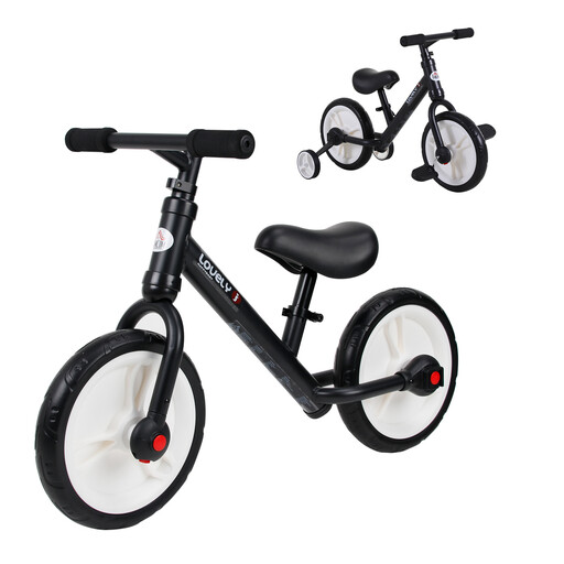 HOMCOM 11 Inch Kids Balance Bike Training Pedal Bicycle