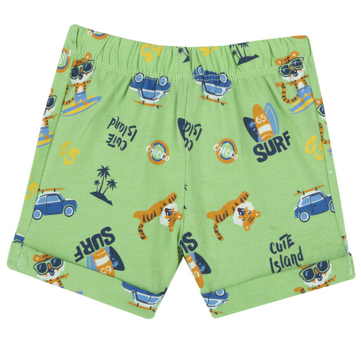 Chicco boys shorts medium green size 056