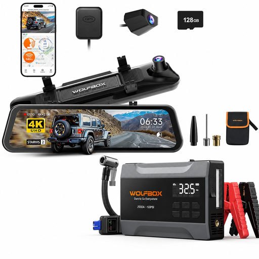 WOLFBOX G900 Pro with 2000A Jump Starter