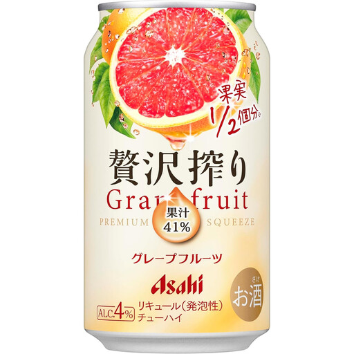 Asahi Zeitaku Shibori 西柚 350 ml