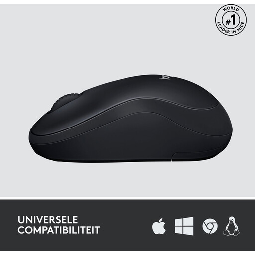 Logitech M220 Silent Wireless Mouse - Black