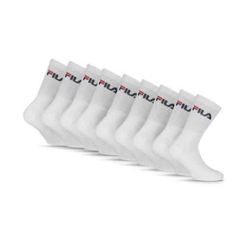 FILA Sports socks 9-pack White Size 39-42