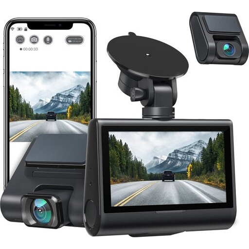 iZEEKER GD850 4K Dual Dash Camera