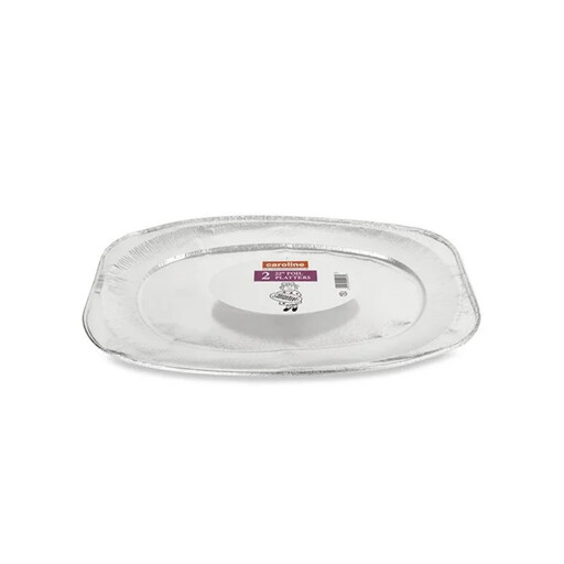 Caroline Foil Platter, 14 inch, 348 x 248 x 26mm, pack of 2