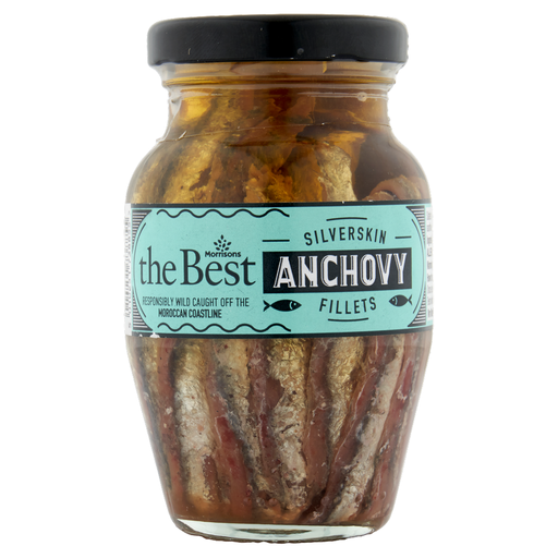 Morrisons The Best Silverskin Anchovy Fillets 155g