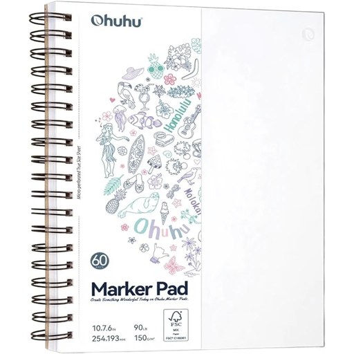 Ohuhu Double-Sided Marker Pad Art Sketchbook