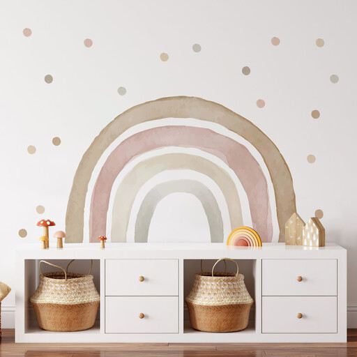 Murgall Soft Rainbow Wall Sticker