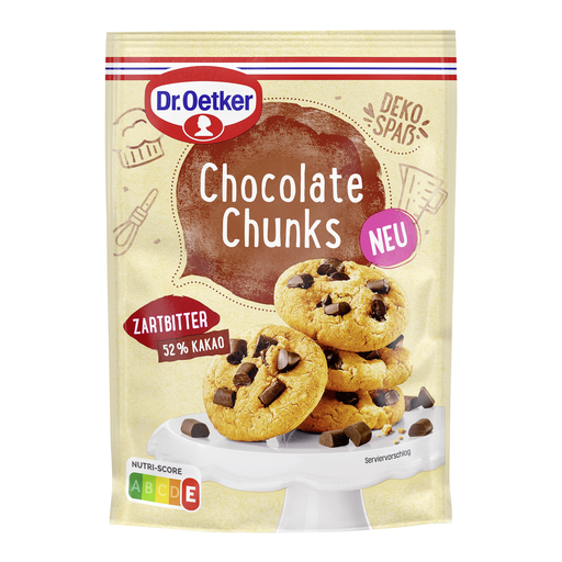 Dr. Oetker Dark Chocolate Chunks 100g