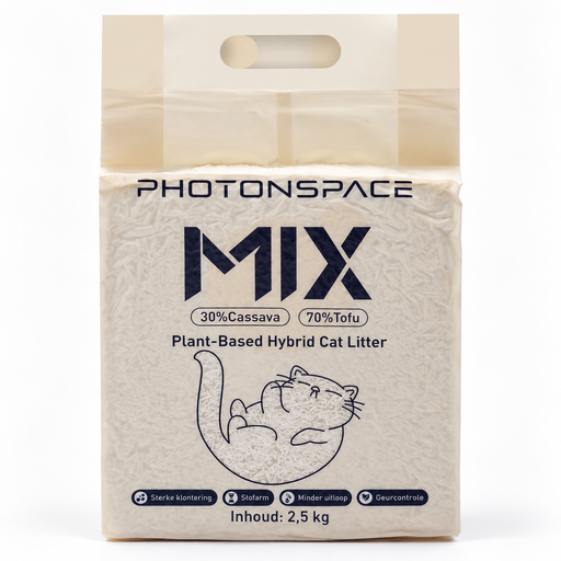 Litière pour chat Photonspace au tofu et au manioc