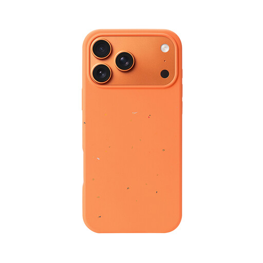 Fanhangxinsheng Eco Regenerated Liquid Silicone Phone Case for iPhone 17 Pro Max Orange