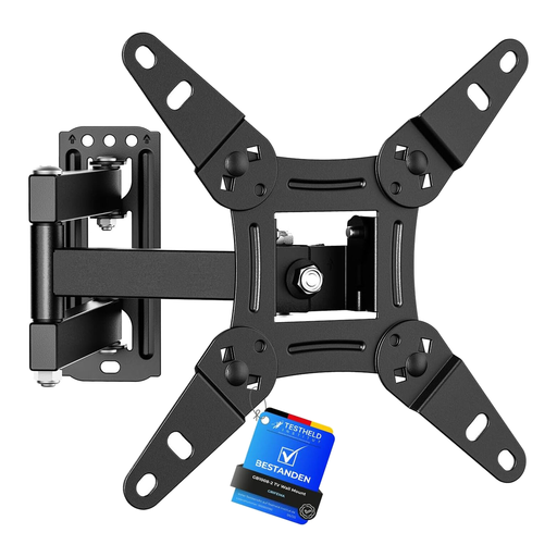 Grifema TV Wall Mount, 13-43 inches, Swivel Tilt Extendable for Flat & Curved Screens, max 20 kg, VESA 200*200 mm