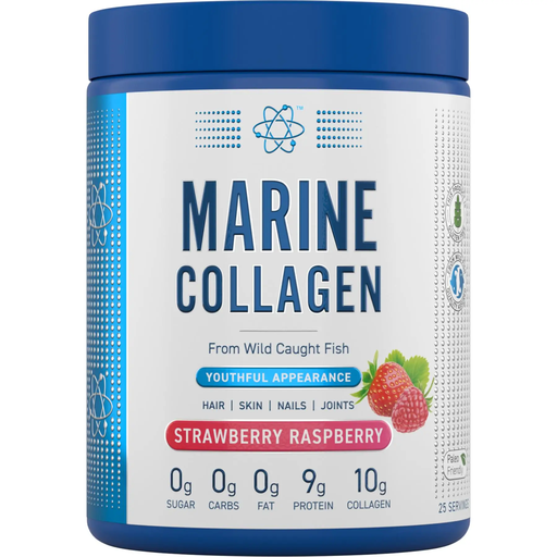 Applied Nutrition Marine Collagen Beauty Support Powder Strawberry & Raspberry Flavour - 300g