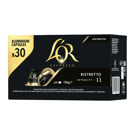 L'OR Espresso Ristretto capsules, pack of 30