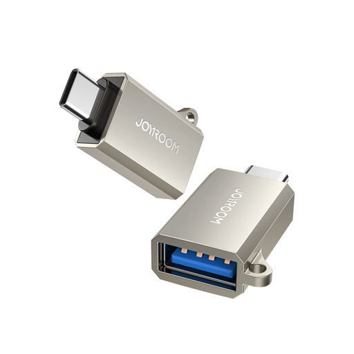 JOYROOM Adapter DAC 2W1 Joyroom SY-C03 USB-C Do 2x - Czarny