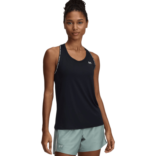 Under Armour Women's Tech Knockout Tank Black Sportstyle Collection S