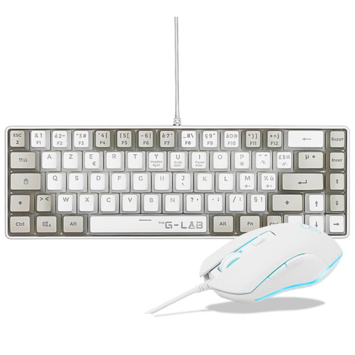 THE G-LAB Hydrogen Combo Wired Gaming Keyboard and Mouse Set
