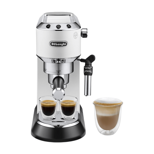 De'Longhi Dedica EC685.W 白色手动意式咖啡机