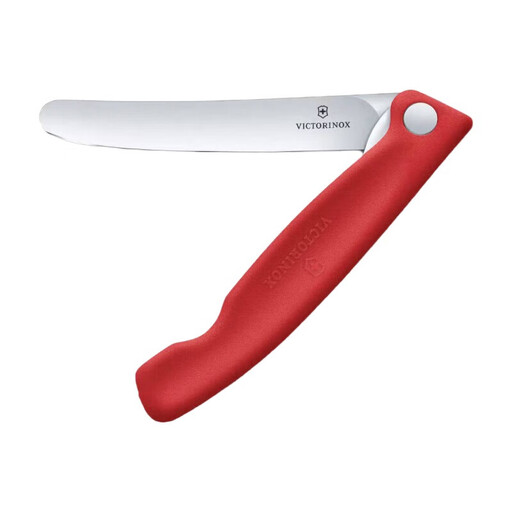 Victorinox Swiss Classic picnic knife, 11 cm, straight, red