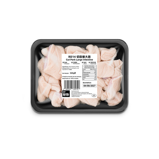 XF Cut Pork Large Intestine 500g