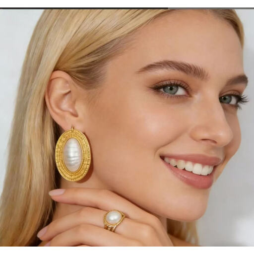 Boucles d'oreilles baroques fran?aises Verbex