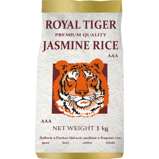 Royal Tiger Jasmine Fragrant Rice 1kg