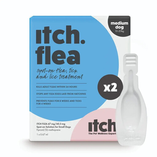 Itch Flea & Tick Spot-On Treatment For Medium Dogs