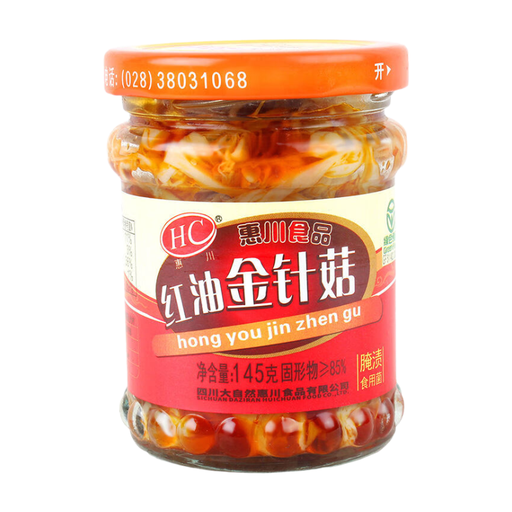 Huichuan Red Oil Enoki Mushroom