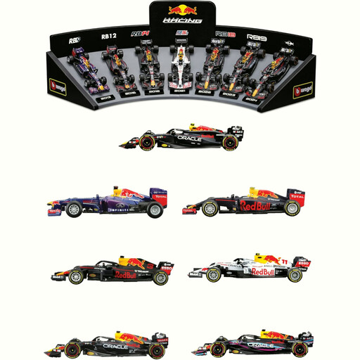 Coffret Red Bull Racing Formule 1 au 1/43