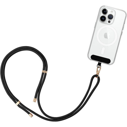 Grifema Mobile Phone Lanyard Adjustable Black