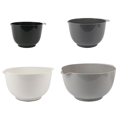 Sunyana Mixing Bowl Set, 4-Pieces, Grey