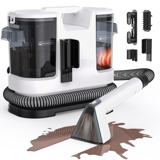 Lubluelu V8 Corded Carpet Cleaner