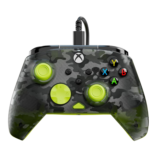 Turtle Beach Rematch Core Controller for Xbox and PC Ghost Camo Black and Yellow