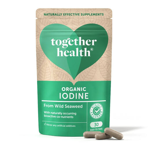 Together Health Organic Seaweed Iodine with Ascophyllum Daily Wellness Support Capsules - 30 Capsules