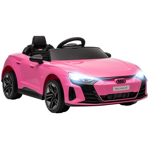 HOMCOM Audi RS e-tron GT Licensed Electric Car in Pink