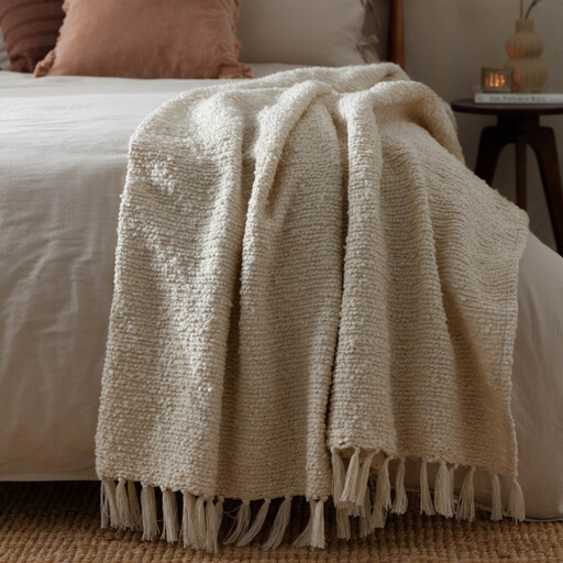 Yard Throw Candar Ecru 130x170cm